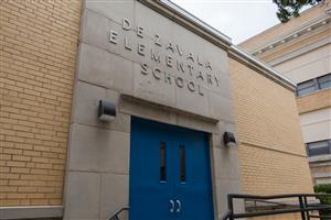 front of school 