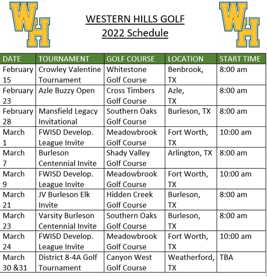 schedule