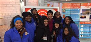 Tamron Hall Poly Cheer Alum from the Today show! 
