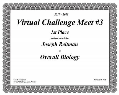 Virtual Challenge #3 
