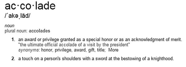 Accolade