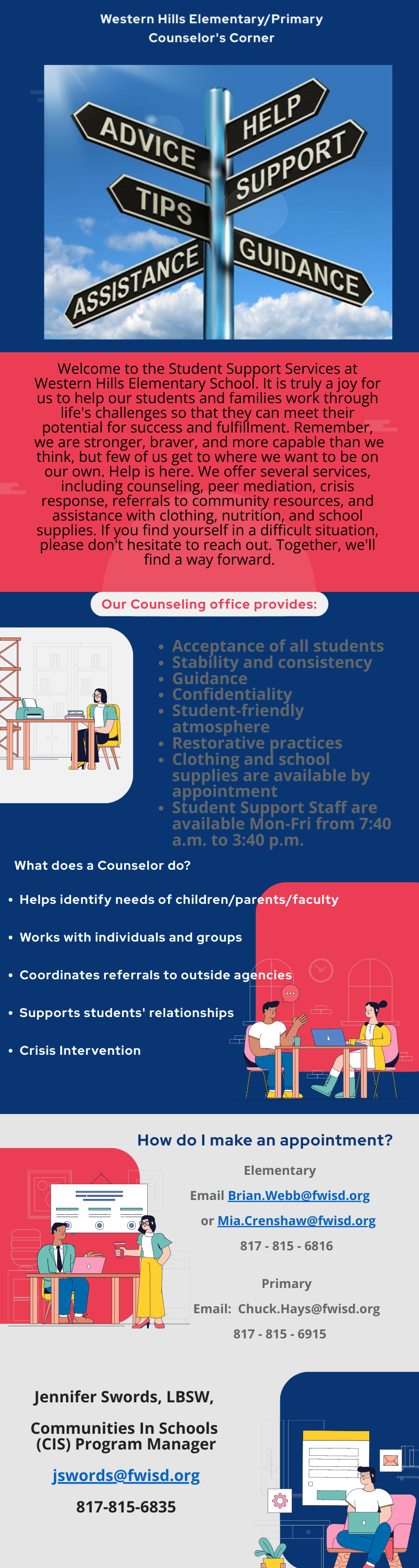  Counselor's Corner