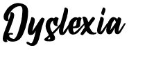 Dyslexia