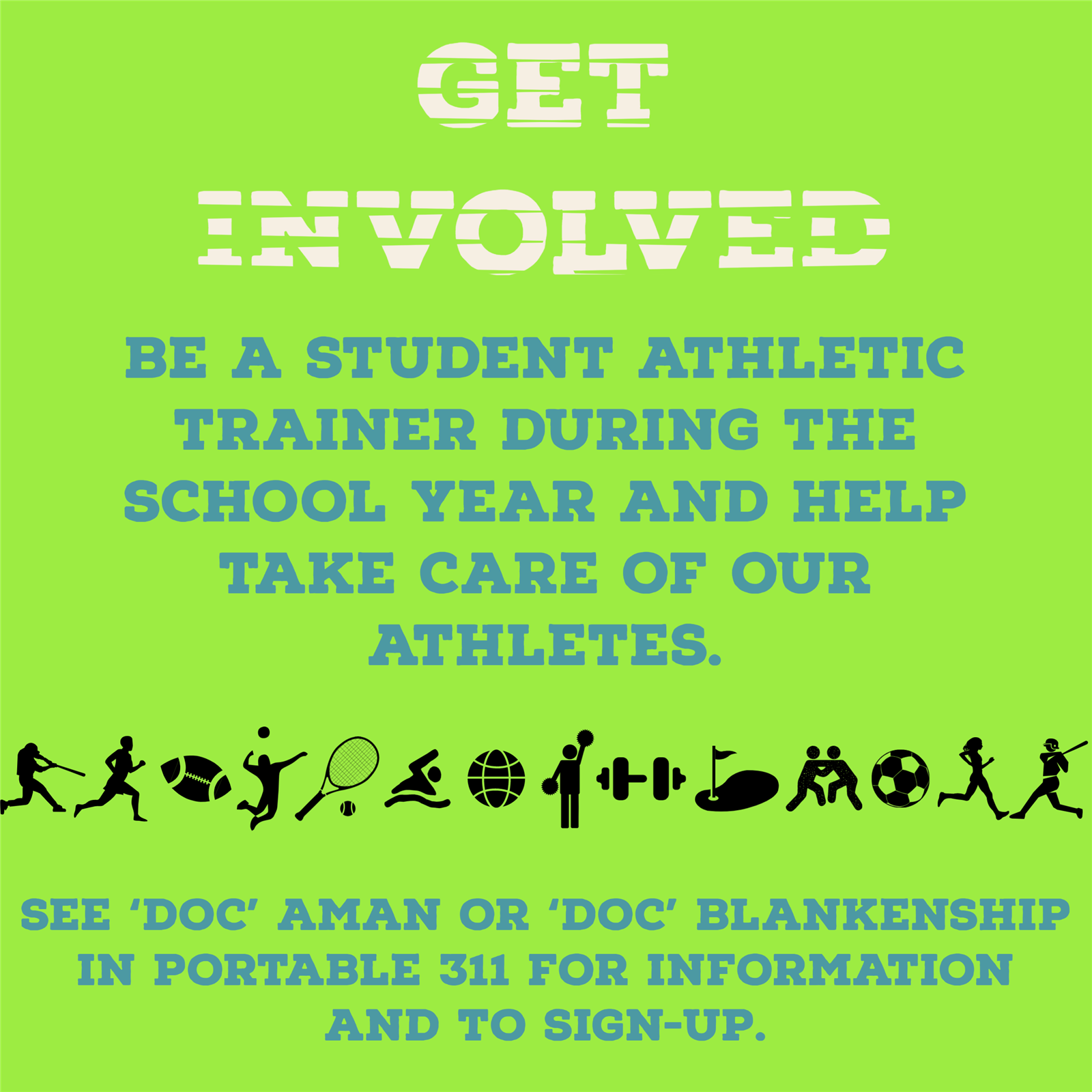 Get Involved Get Involved