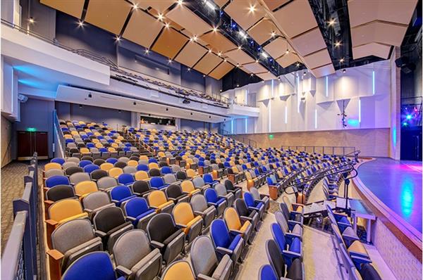 Auditorium facing the audience